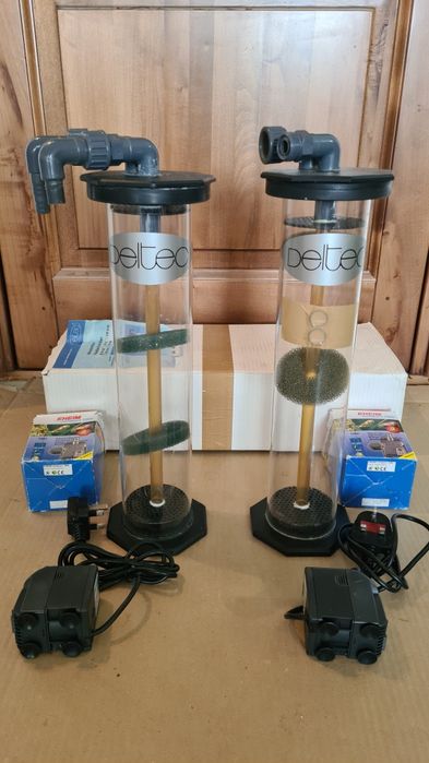 Reactoare cu pat fluidizat + pompe pentru acvarii