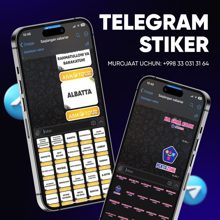 Telegram Stiker | Stiker | Stiker dizayn
