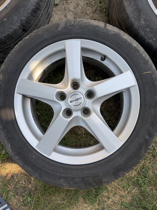 Джанти ENZO 16” 5х108 с летни гуми 205/55 DOT23
