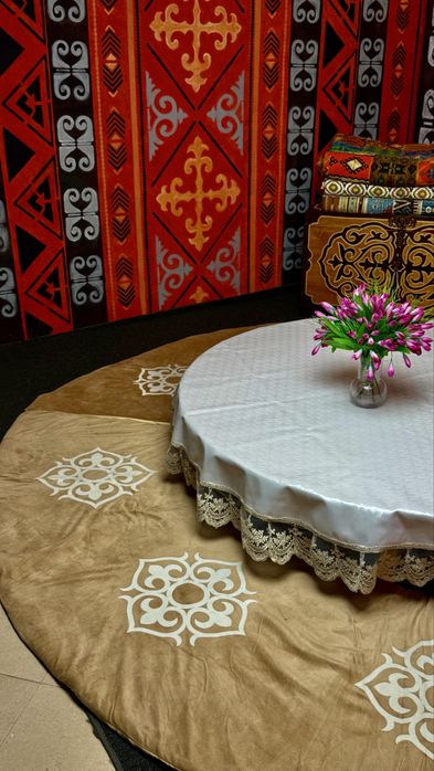 Аренда, дөңгелек жер стол