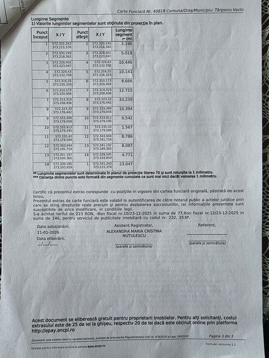 Casă de vânzare demolabilă, cu teren intravilan.