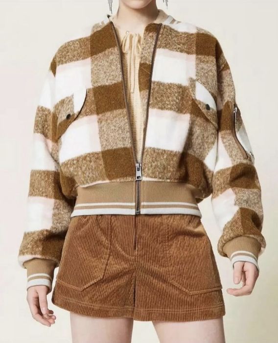 Утепленный Бомбер Twinset Milano