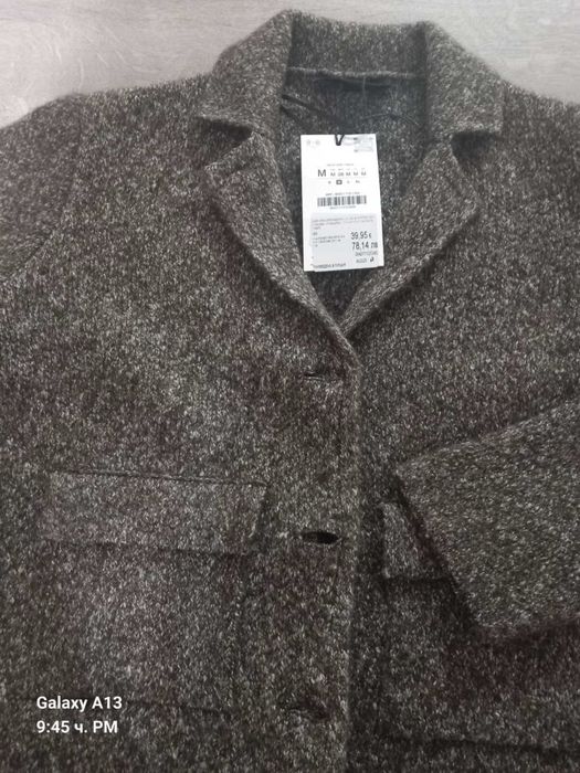 Zara  Жилетка кафява с копчета