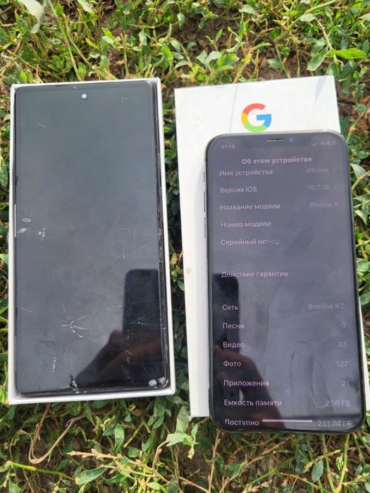 Iphone X, Google Pixel 6