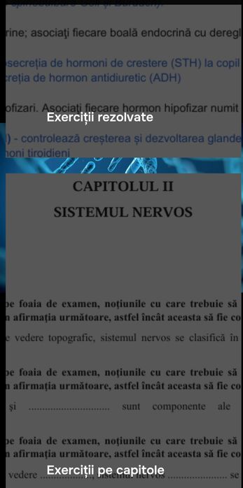 Meditații biologie bac