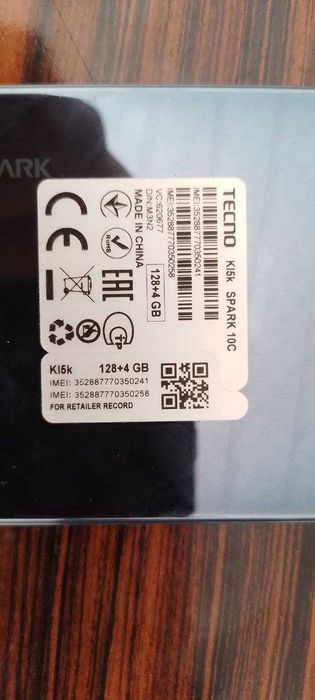 TECNO SPARK 10 4*128