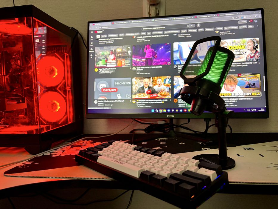 Игровой ПК RTX 4060 / i5 12400F / 32ГБ / Монитор 180Гц