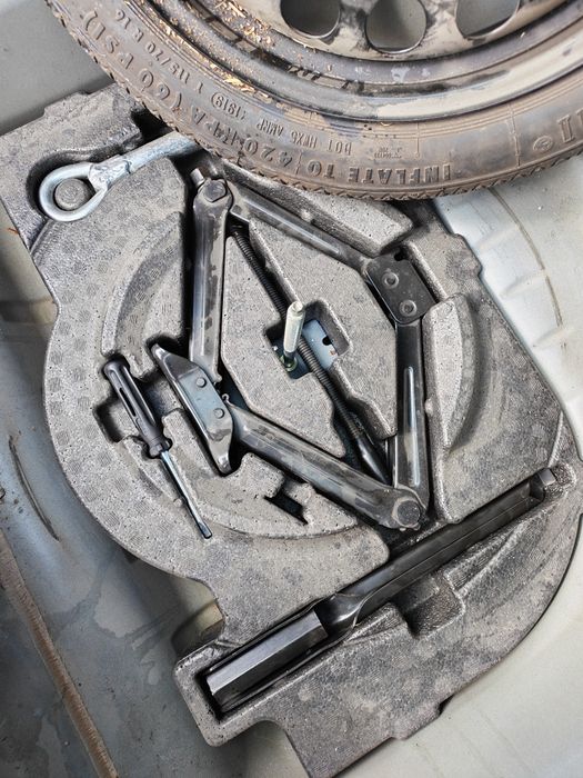 Kit roata de rezerva Opel Astra K kit pana roata slim cric cheie prezoane cui remorcare Zafira Insignia etc