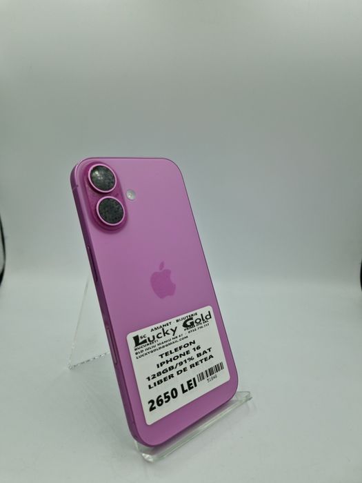 Iphone 16 128GB 91% Liber de Retea #51848