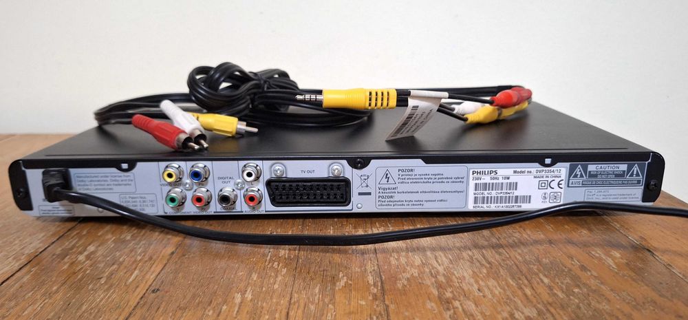 Philips DVD Player, Model: DVD 3354/12