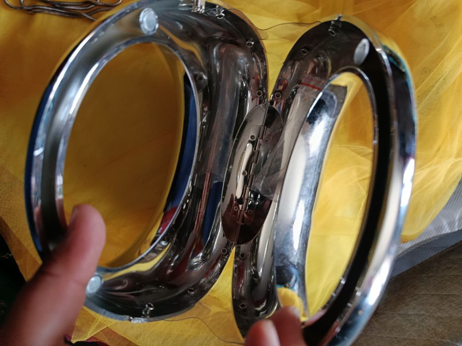 Огледална твърда чанта