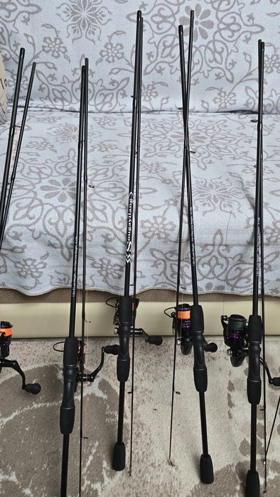 Спиннинг с катушкой в сборе готовый