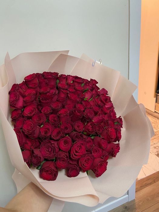 Цветы 101 роза