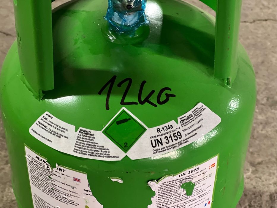 Freon r134a refrigerant 12 kg omologat tva inclus