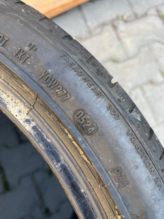 Pirelli P Zero 275/35 R20 102Y DOT 0524 - 7.48 mm - BMW Seria 5, Seria 7, i5, i7, Mercedes EQE
