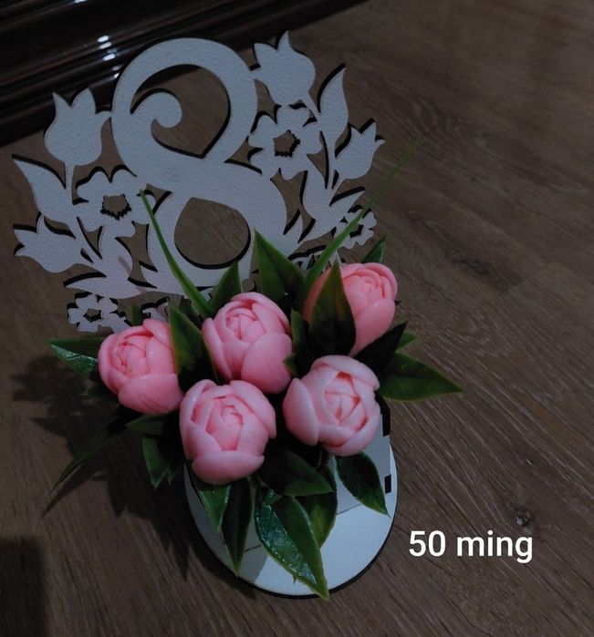 Sovunli juda go'zal va hidli gullar Kachestvasiga javob