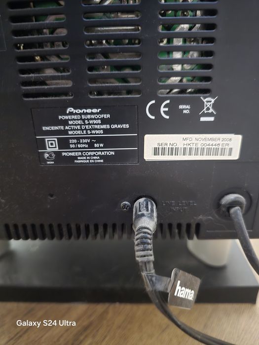 Subwoofer Pionner s-w90s