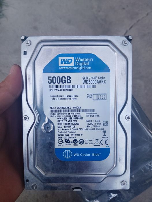 Hard Disk HDD 500 GB