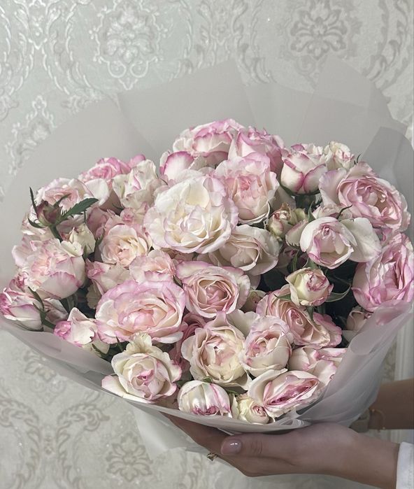 Свежие цветы,букет  90см