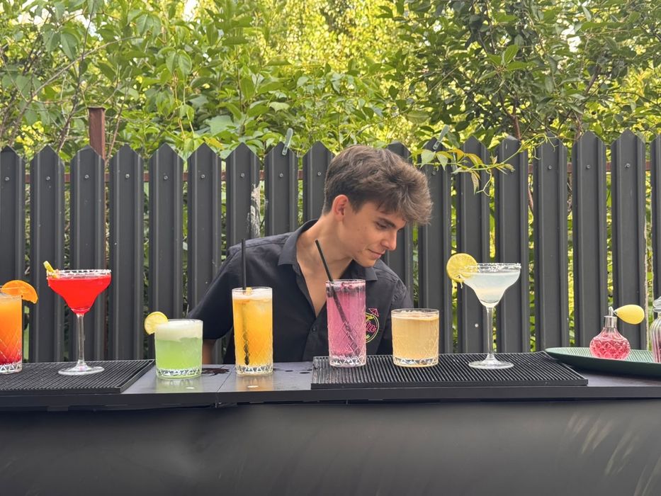 Bar Mobil FIESTA DRINKS-Cocktailurile noastre,amintirile voastre!+ARTIFICII-pirotehnist profesional