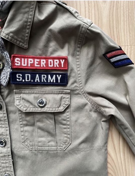 SUPERDRY S.D.ARMY / мъжка дънкова риза/тип яке М