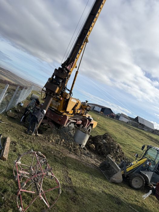 Foraje fantani si piloni