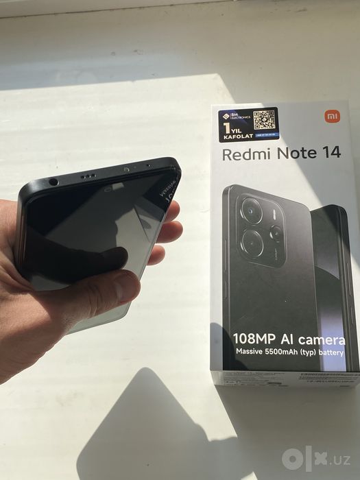 Redmi note 14 ideal 3oy ishlagan yengi