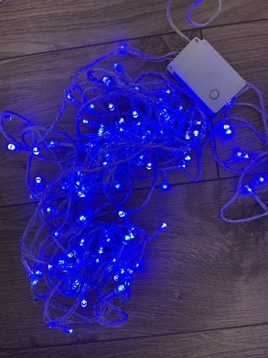 Гирлянда синяя