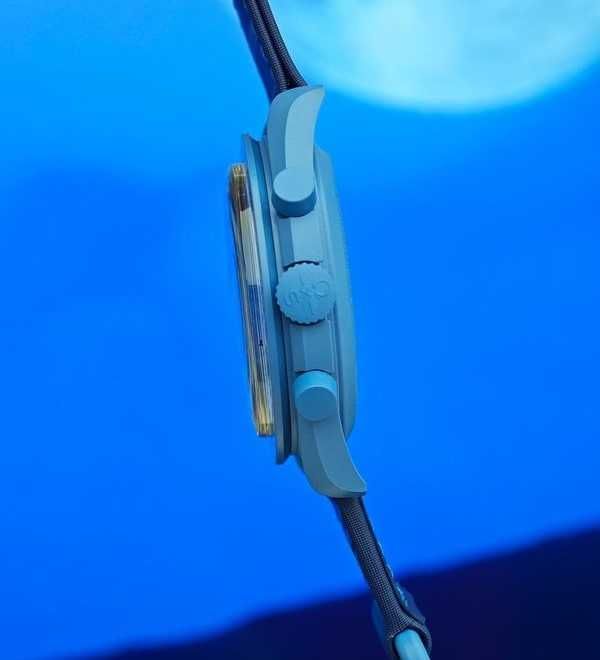 Omega Swatch Mission to the Super Blue Moonphase