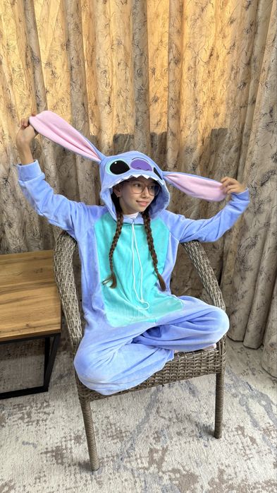 Кигуруми Стич из хлопка