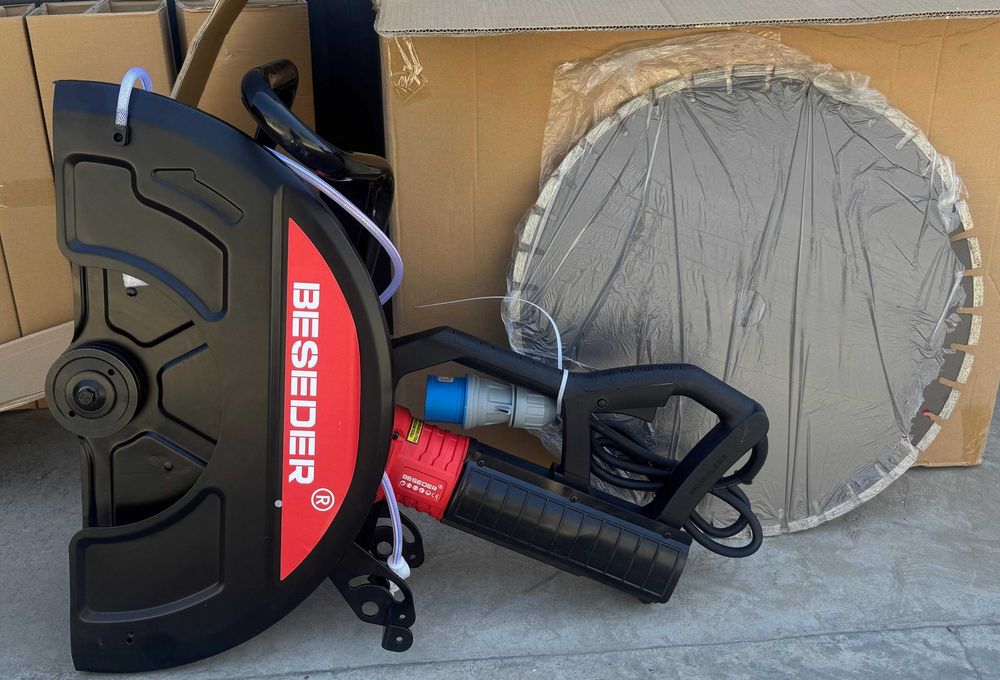 Mașini de tăiat beton BESEDER – disc 400 (3900W)/600 mm, (7500W)