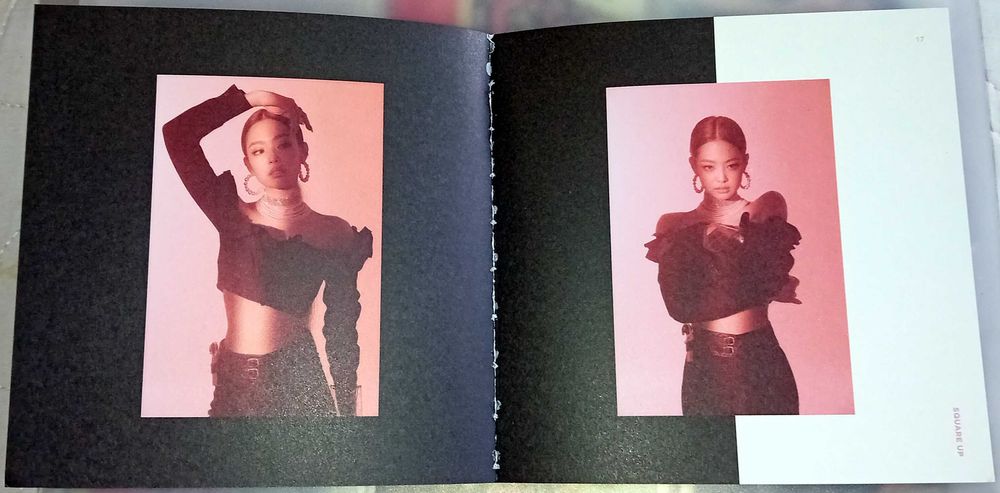 Оригинален албум  на попгрупата  BLACKPINK - "Square Up".