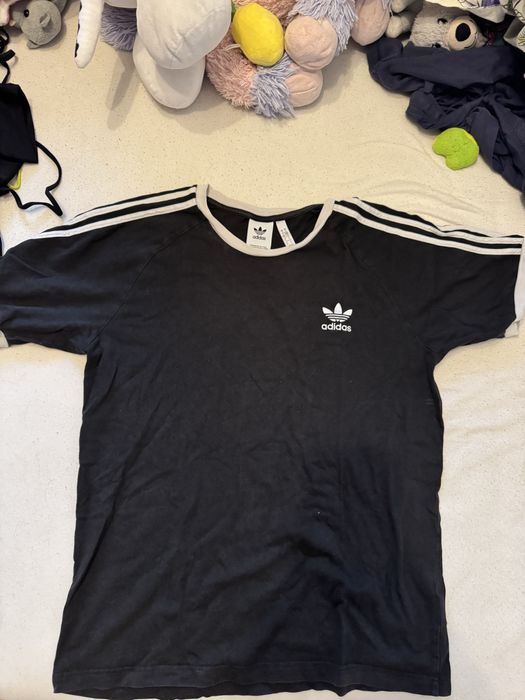 Tricou negru adidas original barbati