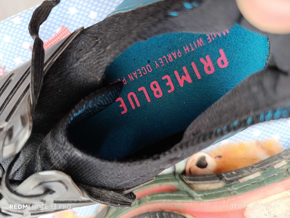 Adidas Ultraboost 21 Carbon Black Teal Reflective''оригинални 45 номер