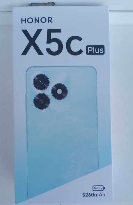 Honor X5c plus ЗАПЕЧАТАН 2 г. гаранция. 2бр./ може и поотделно/. Цена за бройка.