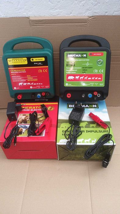 Aparat generator impulsuri 12/220V, 14 Joule pentru gard electric