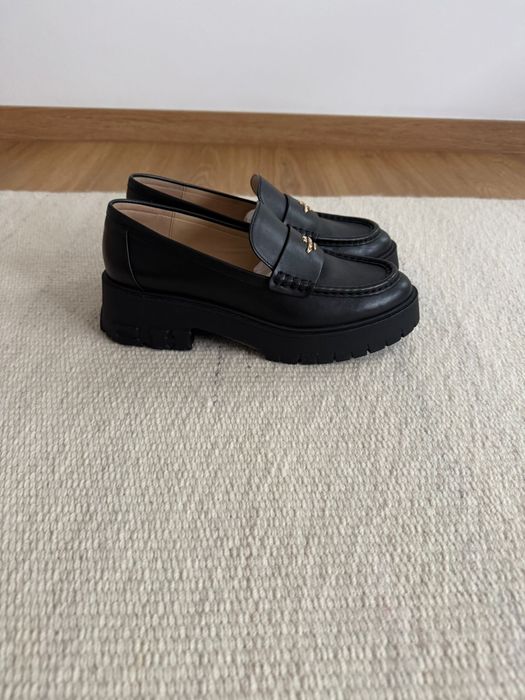 Vand loafers COACH din piele naturala originali, cu cutie