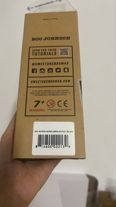 Kendama Sweets legend shape antiskid Boo Johnson Cluj