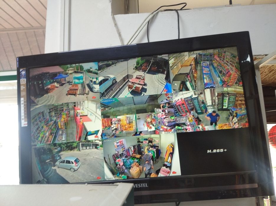 Установка видеонаблюдение