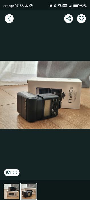 Blitz ttl Godox TT350 pt Nikon