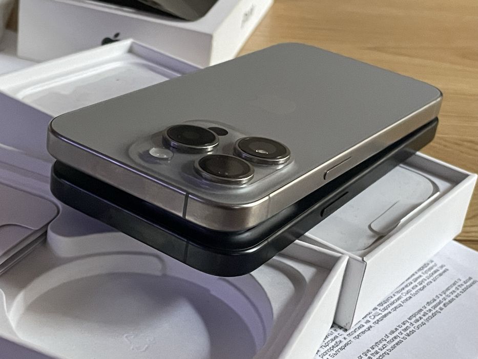 Бартер iPhone 15 pro 256 black 100% BH 0 cycles