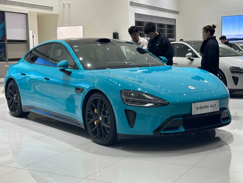 Xiomi SU7 800 km max pod zakaz