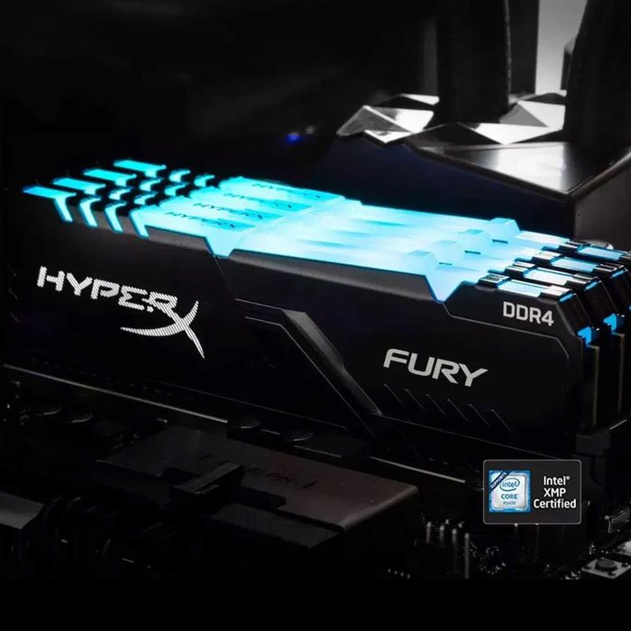 HyperX Fury RGB radiator 16GB DDR4 Ram 3200 mhz Ozu
