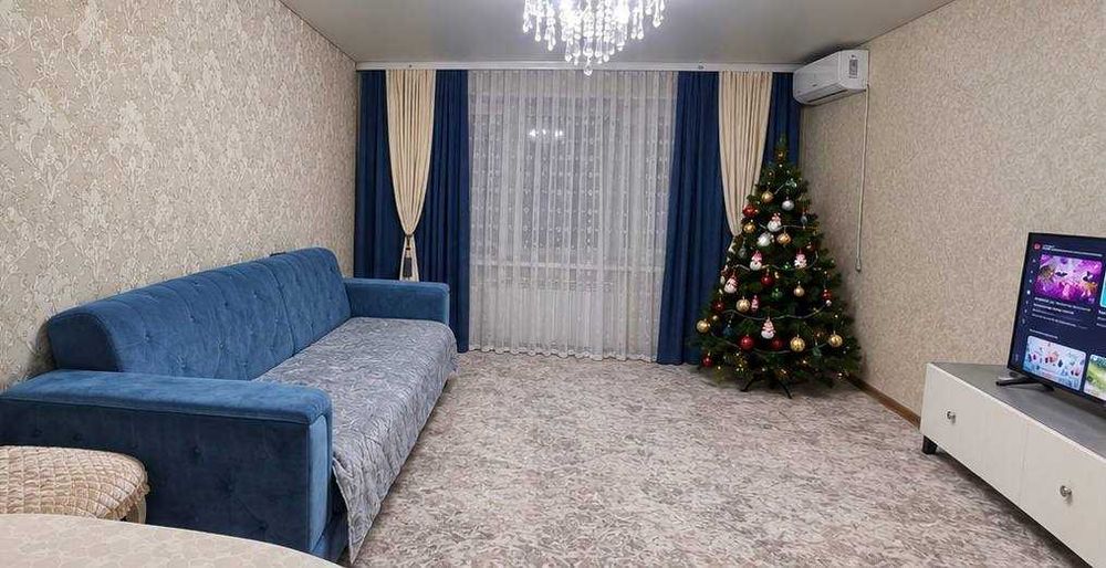 3х комн. с ремонтом,новый дом в ж-м. Кунай, по очень выгодной цене