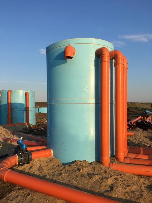 Bazine polipropilena peste, piscicultura