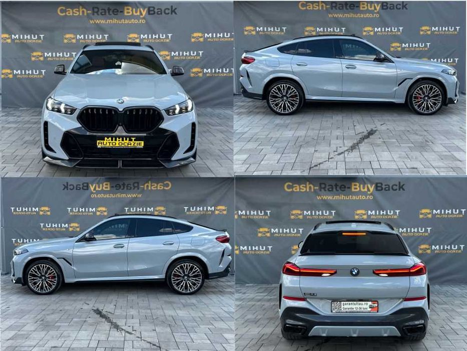 BMW X6 xDrive40I M Sport 3.0 Hibrid (382 CP) 2024 Euro 6 | Rate fixe | Garantie