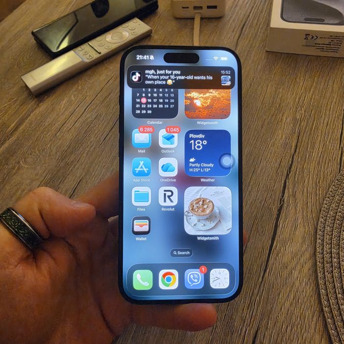 Iphone 15 pro, Blue Titanium, 256GB