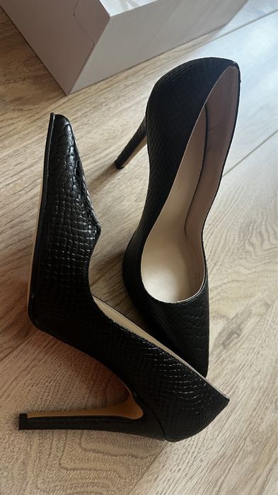 Туфли лодочки черный