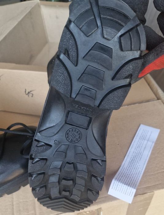 Bocanci/Ghete tactice înalte din piele
