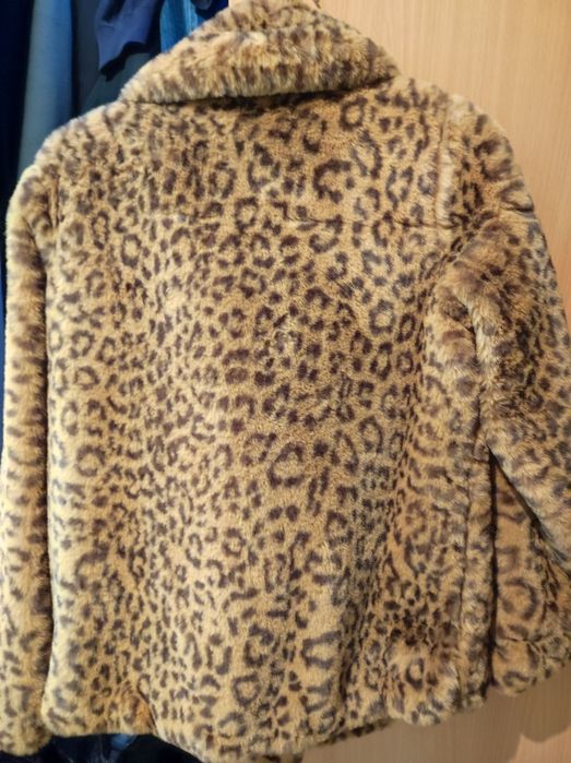Scurta blana animal print